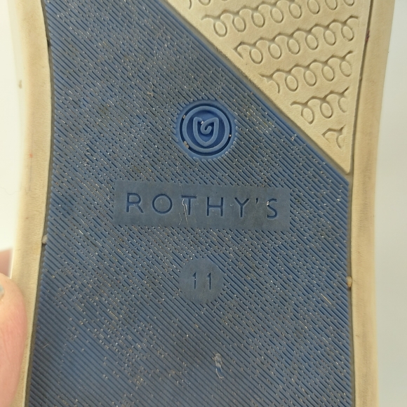 Rothy's The Sneaker Blue Women US 11 Sneakers Boat Shoes - Picture 7 of 9